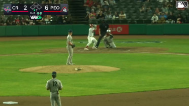 Twins prospect Yasser Mercedes makes crazy deflection