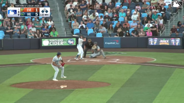 Slade Caldwell singles on a line drive to center fielder Ricardo Cova. Wallace Clark scores. Adrian Rodriguez to 3rd.
