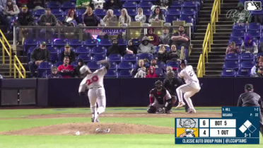 Gerlin Rosario In play, run(s) to Luke Hill