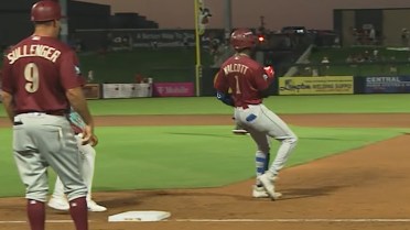 Sebastian Walcott's three-hit game