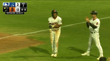 Jean Carlos Sio's strong game at the plate 