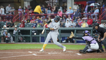 Alfonzo Records Hit in Third Straight Game as Patriots Suffer Setback in Erie