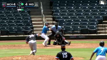 Cole Conn singles on a sharp line drive to right fielder Garrett Spain. Devin Taylor scores. Cole Conn to 2nd.