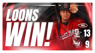 Loons Victorious 13-9, Win Fourth in a Row; Teams Combine for 23 Strikeouts and 22 Walks