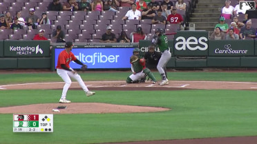 Chase Harlan homers (4) on a fly ball to left center field. Jaron Elkins scores.
