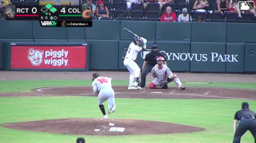 Patrick Clohisy homers (6) on a fly ball to right field. Ambioris Tavarez scores. Keshawn Ogans scores.