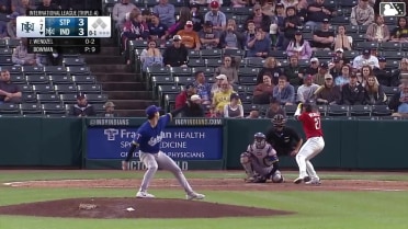 Davis Wendzel homers (3) on a fly ball to center field.