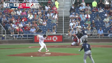 Jacob Reimer singles on a line drive to left fielder Tyler McDonough. Marco Vargas scores. Jefferson Rojas scores.