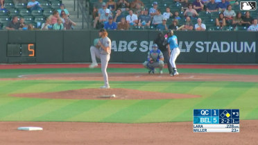 Wilfredo Lara homers (6) on a fly ball to left center field. Emilio Barreras scores.