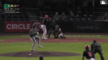 Carter Cunningham walks. Matt Scannell scores. J.R. Freethy to 3rd. Arjun Nimmala to 2nd.