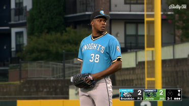 Huascar Brazobán's scoreless inning in rehab outing
