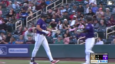 Cole Carrigg socks second home run of the season 