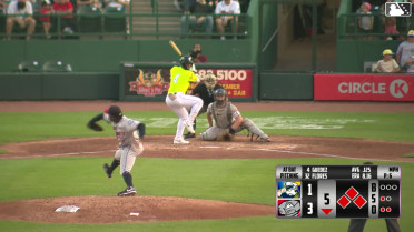 Breyson Guedez singles on a soft fly ball to left fielder Juan Benjamin. Logan Sauve scores. Ali Camarillo scores. Daniel Bucciero to 3rd. Breyson Guedez to 2nd.