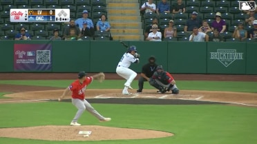 Ryan Fitzgerald homers (9) on a fly ball to left field.