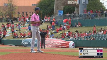 Eury Pérez strikes five over 6 innings in Double-A