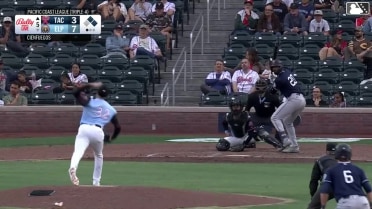 Brennen Davis singles on a sharp ground ball to center fielder Jase Bowen. Colt Emerson scores. Patrick Wisdom to 2nd.