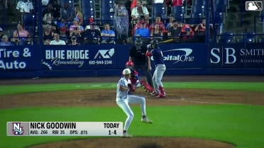 Alex McFarlane Ball to Nick Goodwin