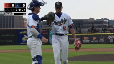 Felix Arronde's five strikeouts in hitless start