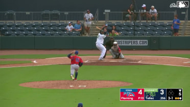 Rowdy Tellez homers (12) on a fly ball to right field.