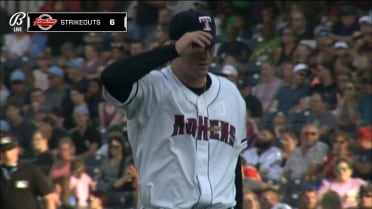 Ty Madden strikes out eight batters