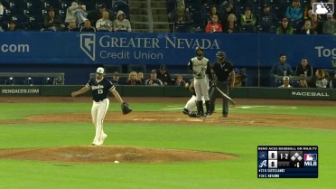 Humberto Castellanos' eighth strikeout