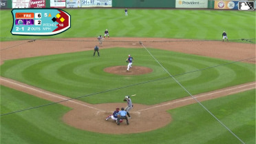 Leandro Arias singles on a line drive to right fielder Devin Saltiban. Enddy Azocar scores. Colin Tuft to 2nd.