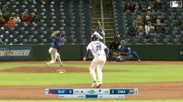 Chase Lee In play, run(s) to John Rave