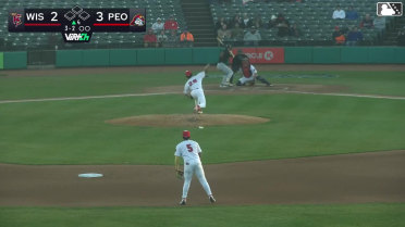 Tayden Hall homers (3) on a fly ball to center field.