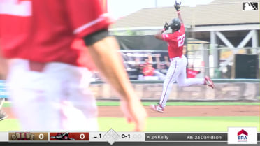 Bo Davidson's leadoff home run