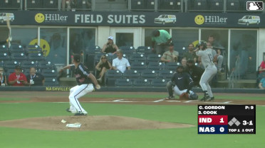 Billy Cook homers (5) on a fly ball to left center field.