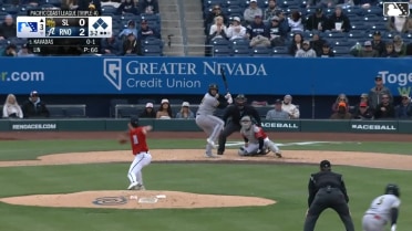 Niko Kavadas walks. Christian Moore scores. Nelson Rada to 3rd. Chris Taylor to 2nd.