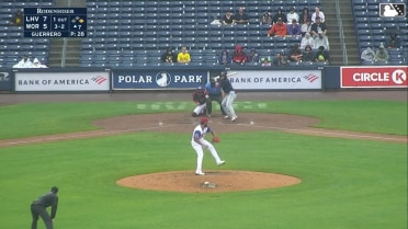 Luis Guerrero's second and final strikeout 