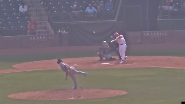 Aidan Miller's two-RBI game