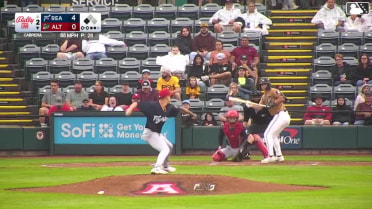 Will Taylor singles on a soft bunt ground ball to pitcher Jean Cabrera. Jack Brannigan scores.