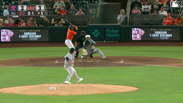 Bo Davidson homers (6) on a fly ball to left center field.