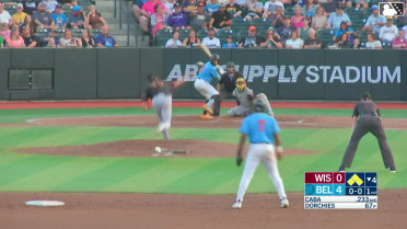Starlyn Caba grounds into a double play, first baseman Tayden Hall to shortstop Juan Baez to first baseman Tayden Hall. Dillon Head out at 2nd. Starlyn Caba out at 1st.