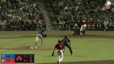 Ruben Ibarra doubles (17) on a sharp ground ball to left fielder Carter Trice. Kien Vu scores. Jay Allen II scores. Carlos Sanchez to 3rd.