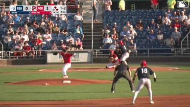 Jordan Dissin singles on a line drive to center fielder Will Turner. Alex Binelas scores. Bryson Ware to 2nd.