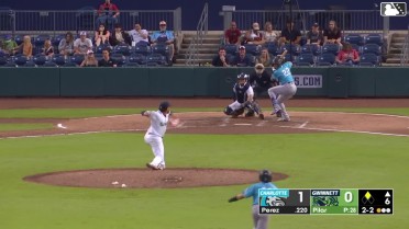 Anderson Pilar In play, run(s) to Junior Perez
