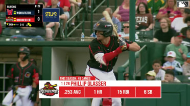 Raymond Burgos In play, run(s) to Phillip Glasser