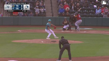 Trenton Denholm In play, run(s) to Eduardo Valencia