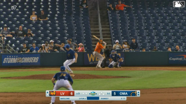 Cade Marlowe homers (6) on a fly ball to left field.