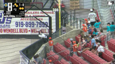 Tyler Rodriguez's tumbling catch