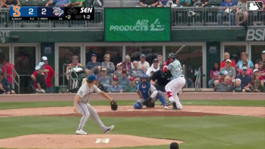 René Pinto strikes out swinging.
