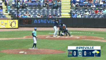 Antonis Macias strikes out swinging, catcher Freuddy Batista to shortstop Kyle Walker to catcher Freuddy Batista. Maxton Martin out at 2nd.