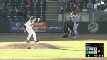 Levi Wells In play, run(s) to Tristin English