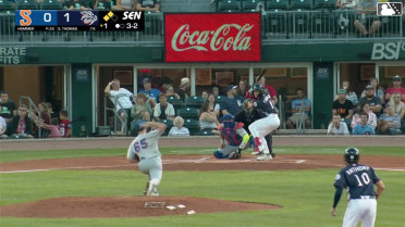 Colby Thomas doubles (2) on a sharp line drive to center fielder Nick Morabito. Kameron Misner scores. Keaton Anthony scores.