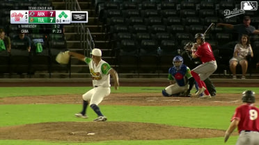 Blake Rambusch out on a sacrifice fly to center fielder Mike Sirota. Josh Caron scores. Caleb Cali to 3rd.