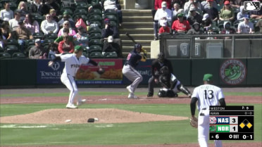 Andrick Nava grounds into a force out, second baseman Jackson Holliday to shortstop Willy Vasquez. Greg Jones scores. Ethan Murray out at 2nd. Andrick Nava to 1st.