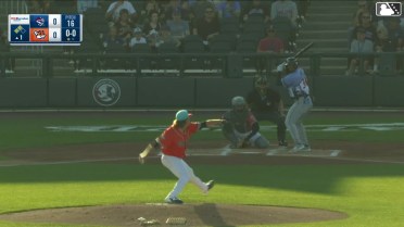 Jose Ramos singles on a sharp ground ball to left fielder Jackson Castillo. Chris Suero scores. Jacob Reimer scores.